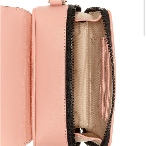 Guess Mini Shoulder Bag Pink Sequins - Picture 3 of 8